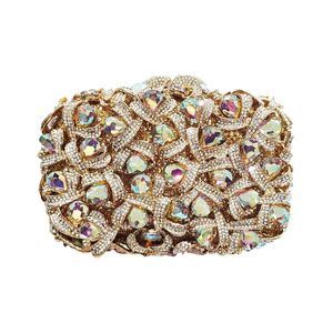 Sparkly Crystal Clutch Rhinestone Purse Diamond Evening Bag Bridal >:)